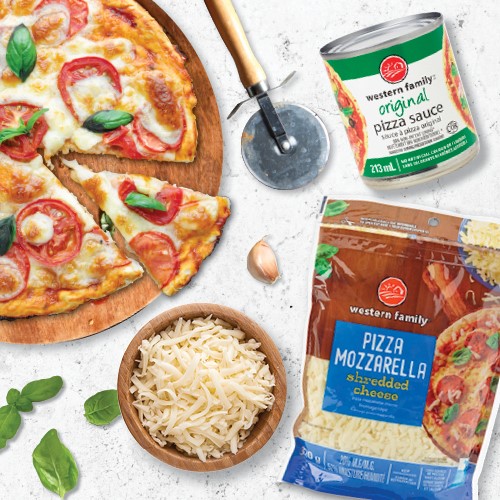 Pizza & Movie Night ingredients