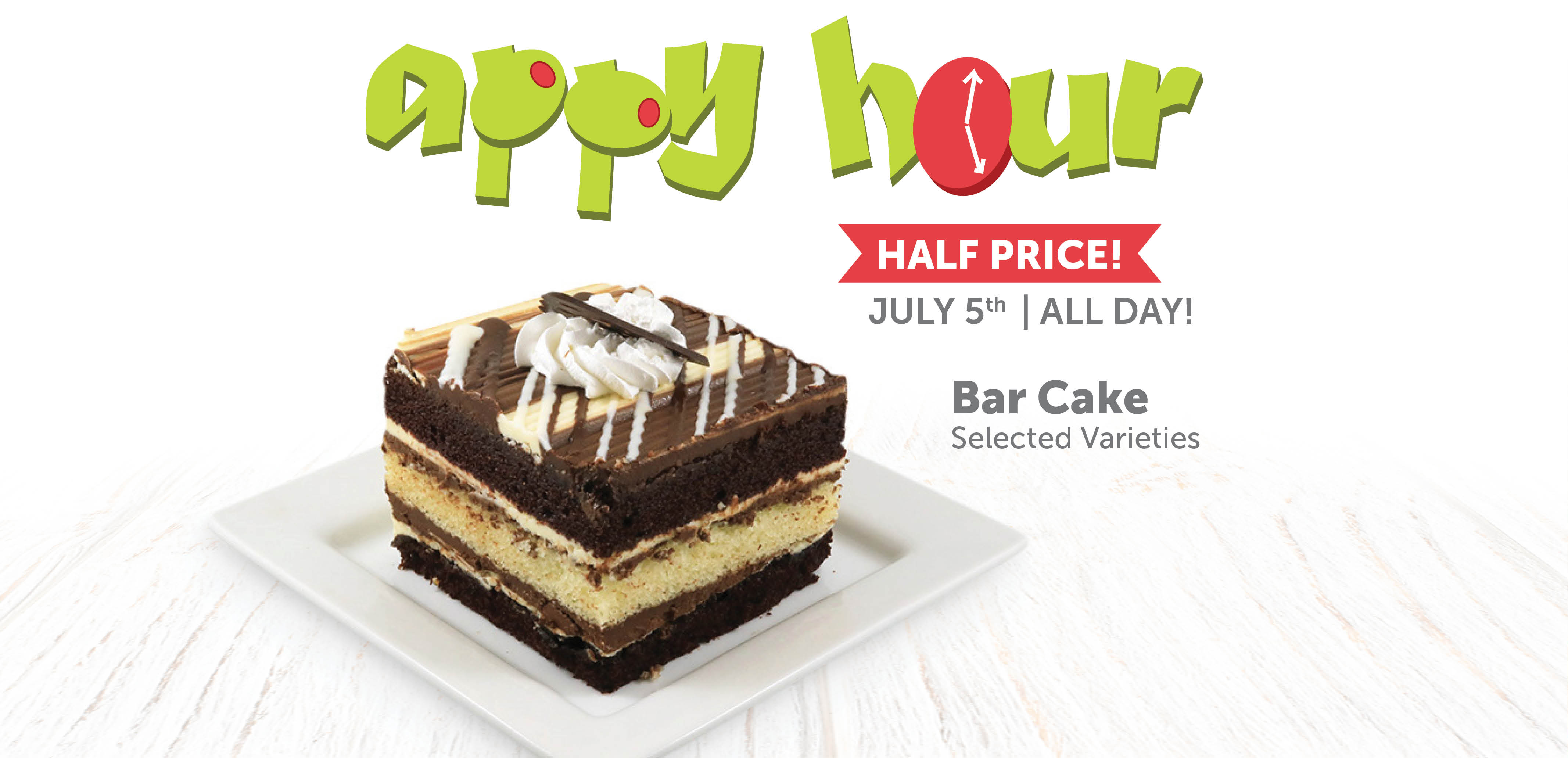 Today's Appy Hour Special – Half Price All Day!