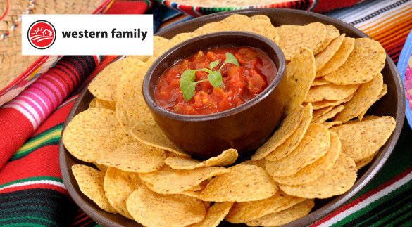 western family tortilla chips and salsa